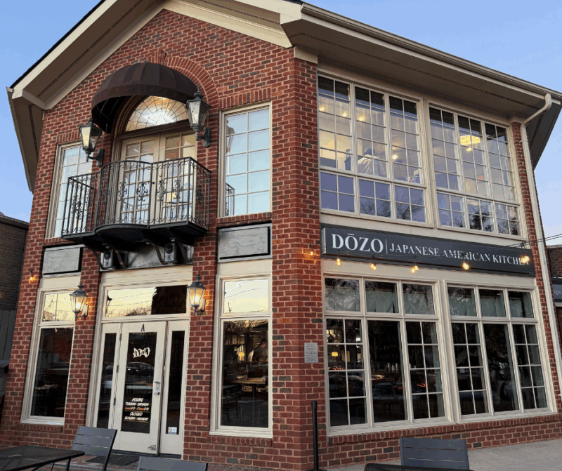 dozo, a cool japanese-american resturant, now open in dilworth