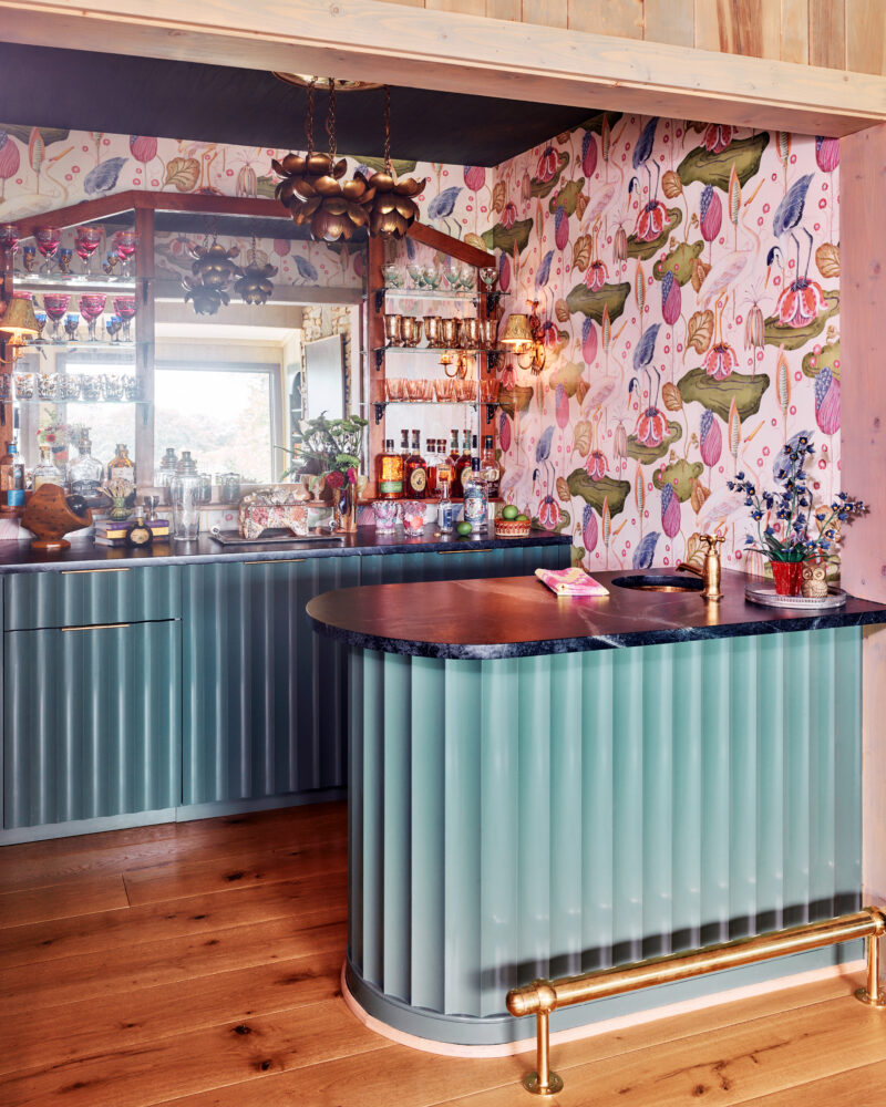 Allison Welch Blue Ridge Mountain home designed by Charlotte Lucas