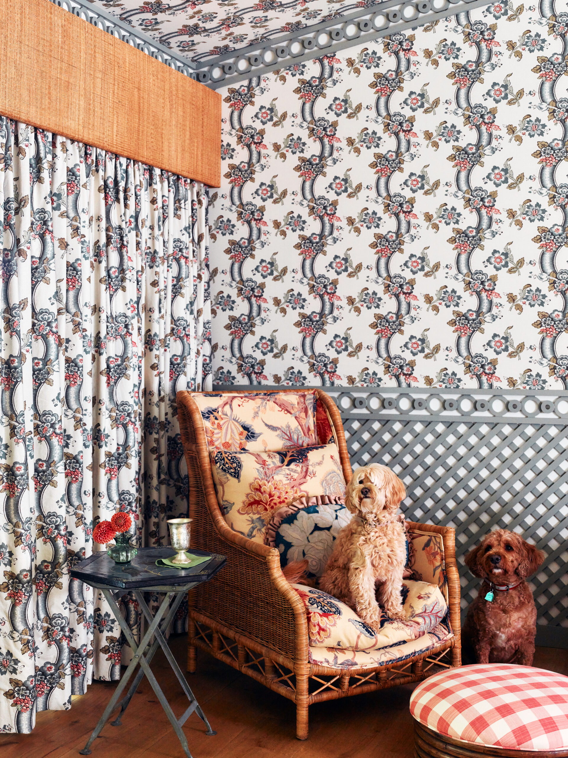 Allison Welch Blue Ridge Mountain home designed by Charlotte Lucas