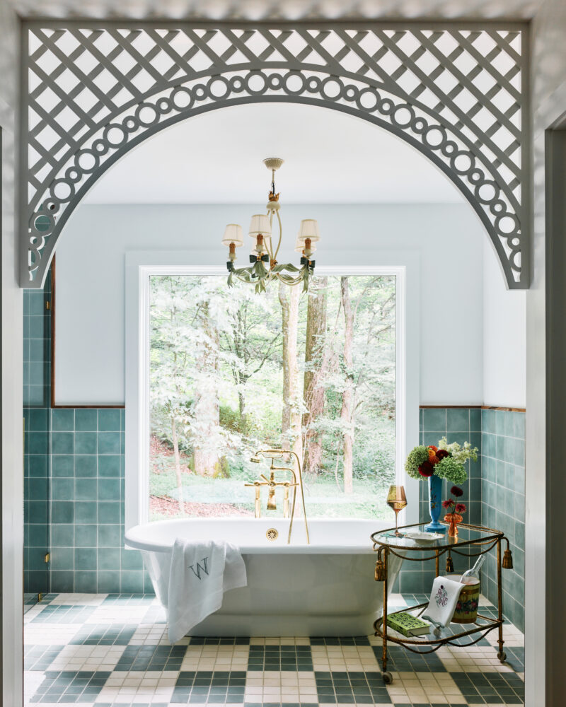 Allison Welch Blue Ridge Mountain home designed by Charlotte Lucas