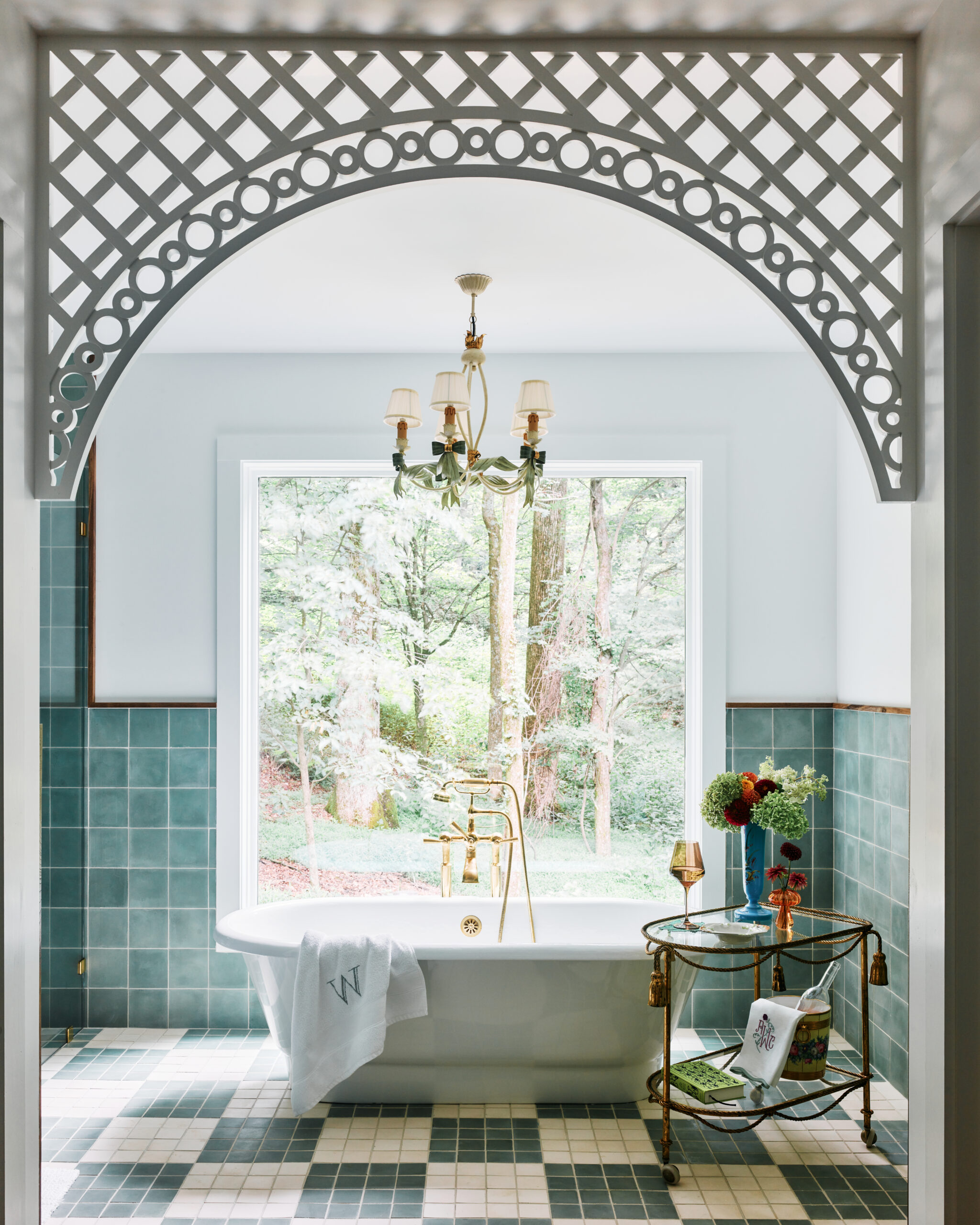 Allison Welch Blue Ridge Mountain home designed by Charlotte Lucas