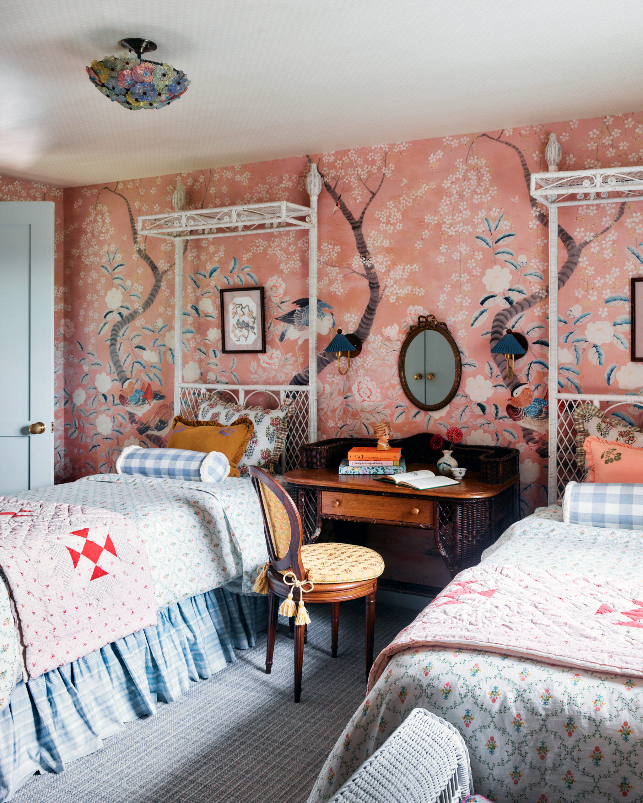 Allison Welch Blue Ridge Mountain home designed by Charlotte Lucas