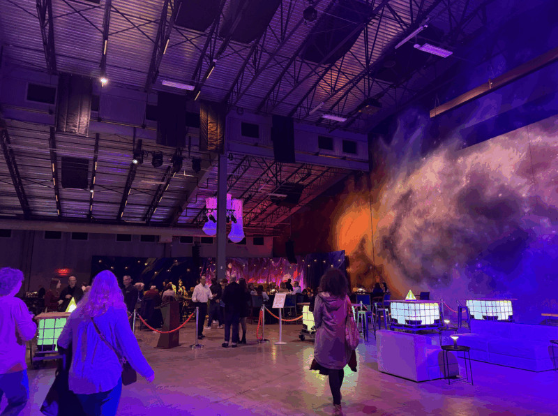 in pour taste comedy wine tasting event at blume studios charlotte nc