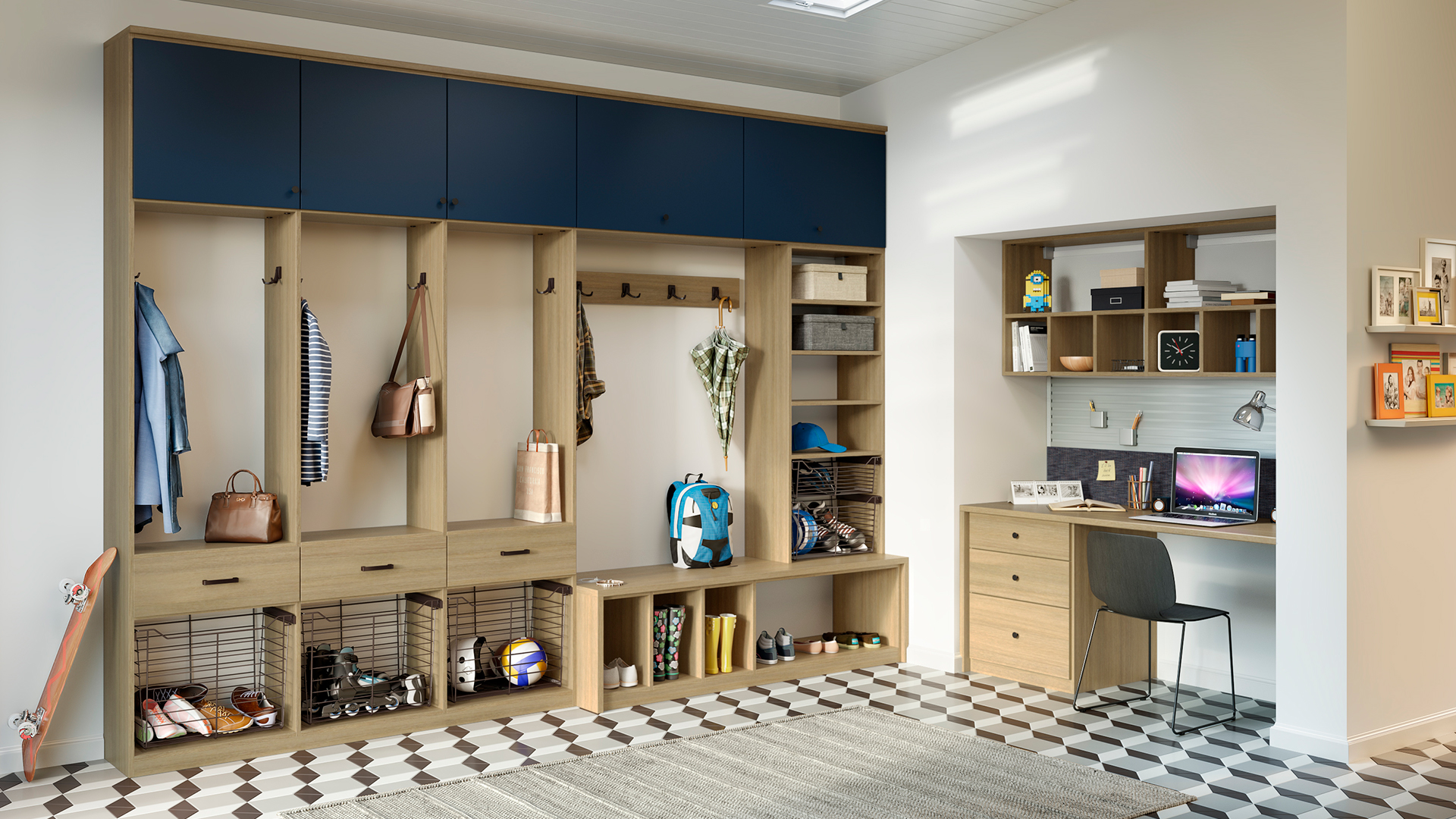 Need help sticking to routines? These home organization upgrades might help